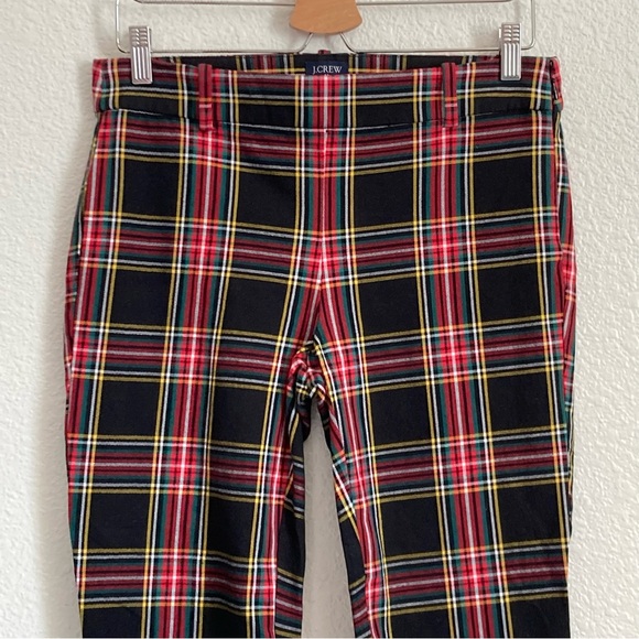 J. Crew Winnie Pant in Stewart tartan Plaid Preppy sz 6 - Picture 3 of 12